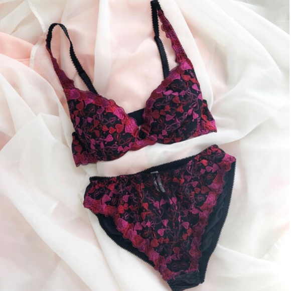 Victoria's Secret Other - Vintage VS Sweetheart Lingerie Set